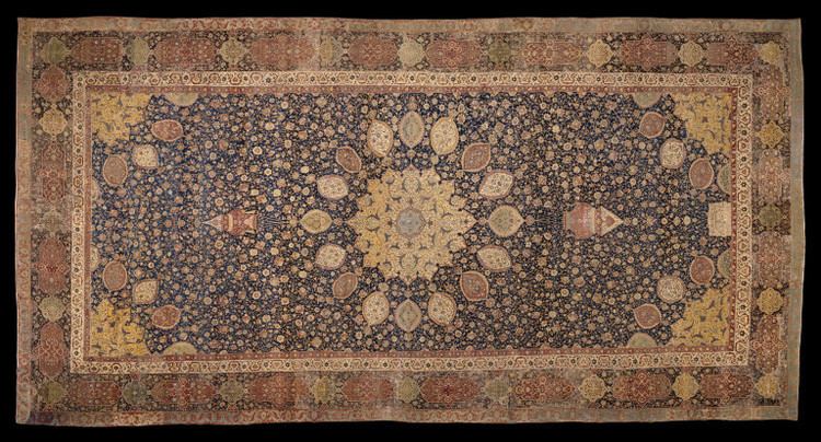 Ardabil Carpet The Ardabil Carpet Carpet VampA Search the Collections