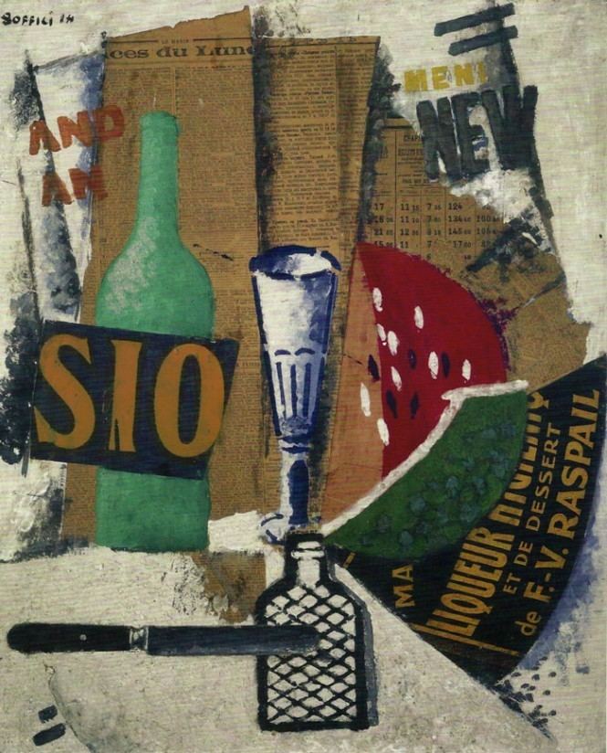 Ardengo Soffici The irreconcilable couplings in Soffici39s collages