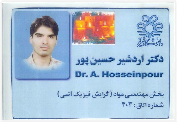 Ardeshir Hosseinpour Vicitms sister Iranian Scientist Ardeshir Hosseinpour was