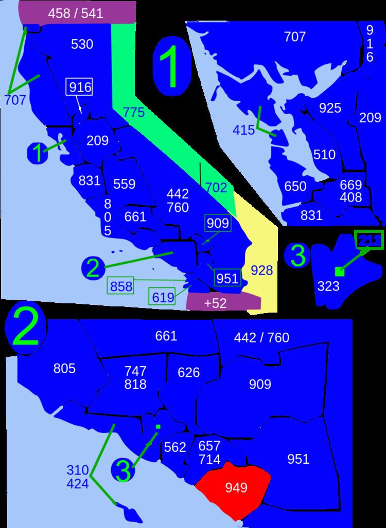 area code 909 cities