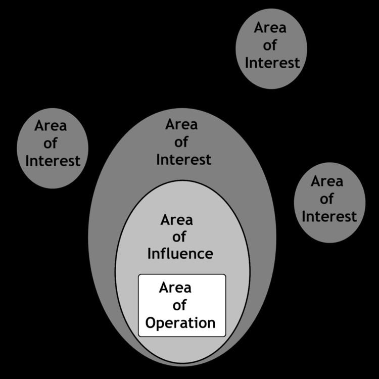 Area of responsibility