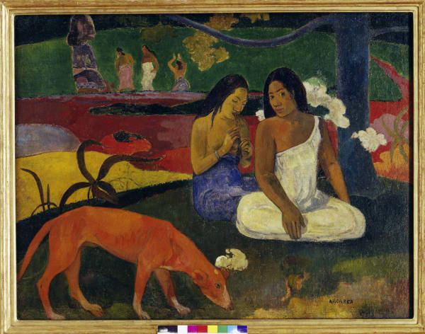 Arearea Gauguin Arearea 1892 Paul Gauguin as art print or hand painted