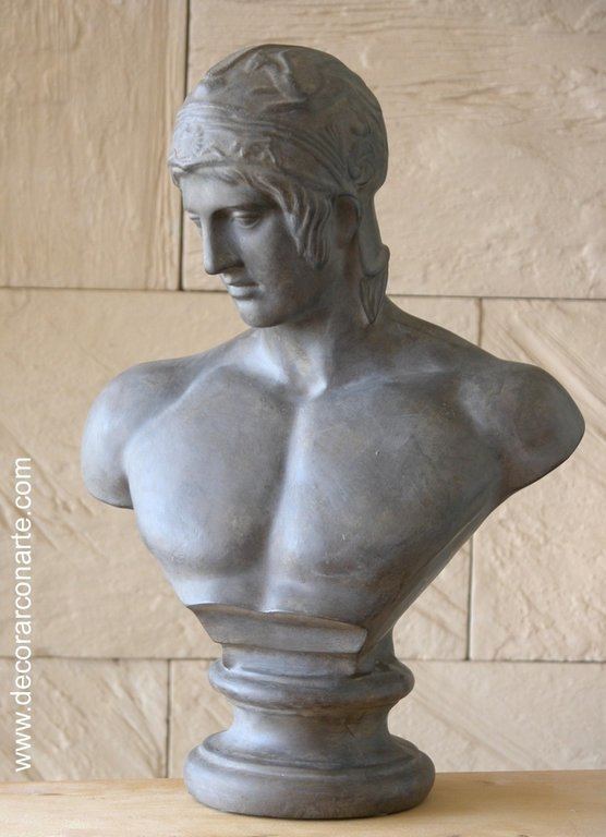 Ares Borghese Bust of Ares Borghese 46x33cm Sale of sculptures figures