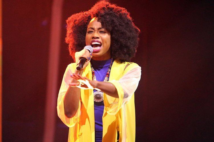 A'rese 28year old theatre actress A39rese wins debut The Voice Nigeria