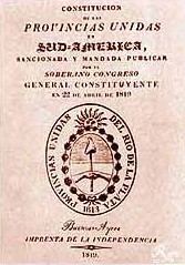 Argentine Constitution of 1819
