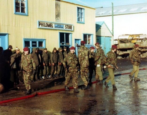 Argentine surrender in the Falklands War