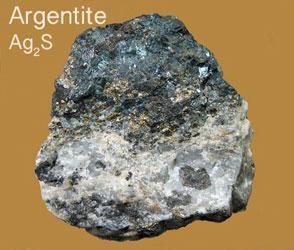 Argentite Argentite Mineralogy4Kids