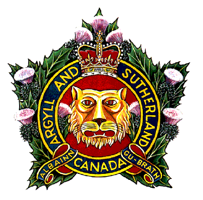 Argyll and Sutherland Highlanders The Argyll and Sutherland Highlanders of Canada Princess Louise39s