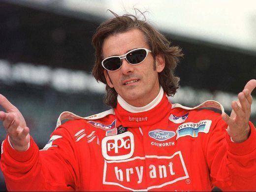 Arie Luyendyk Trip Down Victory Lane Arie Luyendyk long on collectibles not hair