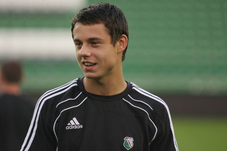 Ariel Borysiuk LegiaNet Legia Warszawa Ariel Borysiuk bdzie ojcem