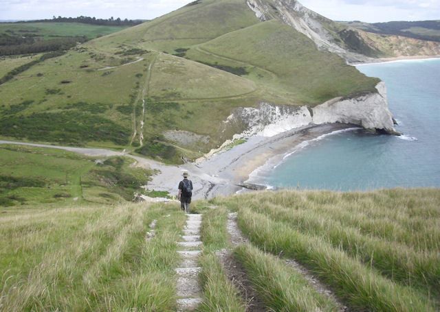 Arish Mell FileSouth West Coast Path above Arish Mell geographorguk