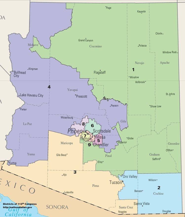 Arizona's congressional districts