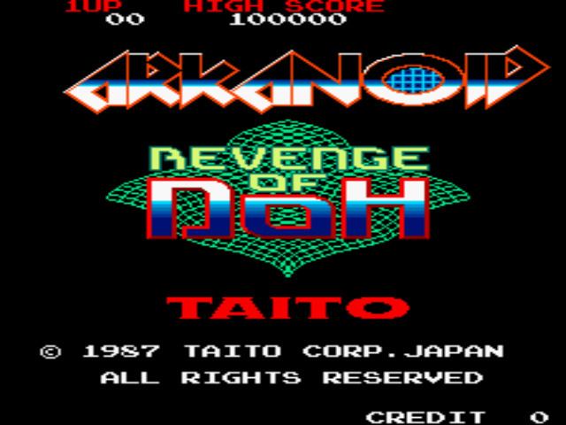 Arkanoid: Revenge of Doh Arkanoid Revenge of DOH World ROM lt MAME ROMs Emuparadise