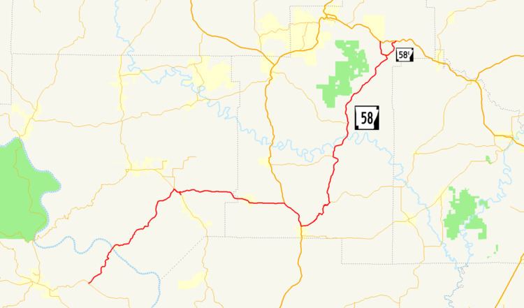 Arkansas Highway 58