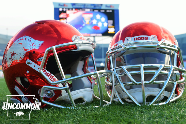 Arkansas Razorbacks football New Chrome Lids For Liberty Bowl Arkansas Razorbacks