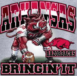 Arkansas Razorbacks football Arkansas Razorbacks Football TShirts Unique College TShirts