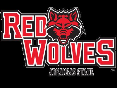 Arkansas State Red Wolves football httpswwwprintyourbracketscomncaalogosarkan