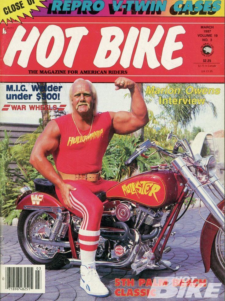 Arlen Ness Whatcha gonna do brother ArlenNess HulkHogan Hulkster WWE WWF