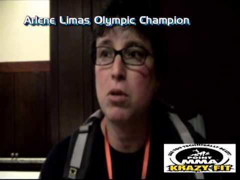 Arlene Limas ARLENE LIMAS SPORTS KARATE GREATOLYMPIC CHAMPIONARNOLD
