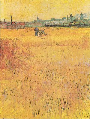 Arles: View from the Wheat Fields httpsuploadwikimediaorgwikipediacommonsthu