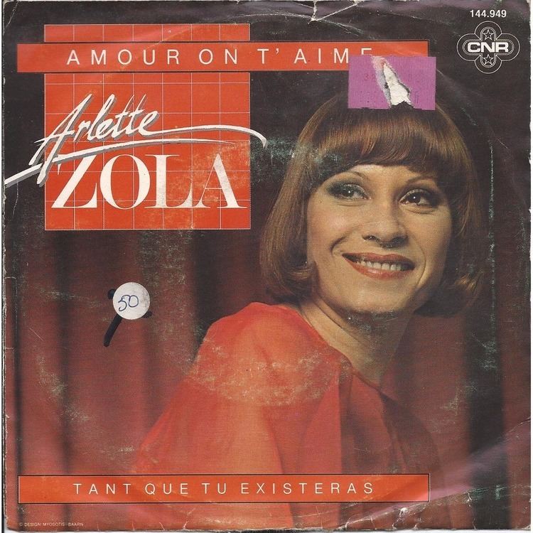 Arlette Zola 2disques billy boogie et amour on t aime by Arlette Zola SP with