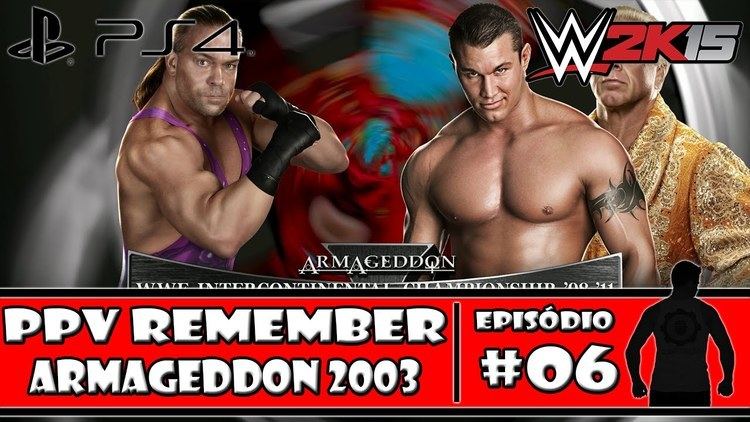 Armageddon (2003) WWE 2K15 PS4 PPV Remember Randy Orton vs Rob Van Dam