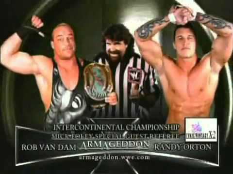 Armageddon (2003) WWE Armageddon 2003 match card YouTube