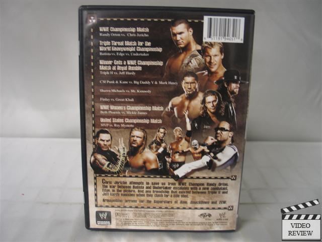 Armageddon (2007) WWE Armageddon 2007 DVD 651191946518 eBay