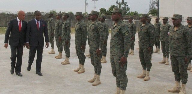 Armed Forces of Haiti By decree Martelly reinstates Haitian army Haiti Sentinel