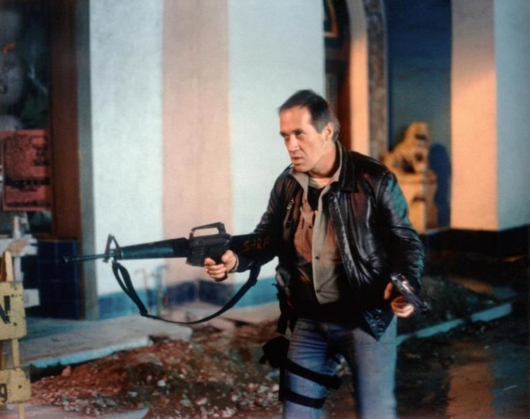 Armed Response (film) movie scenes ARMED RESPONSE David Carradine 1986 Cinetel Films