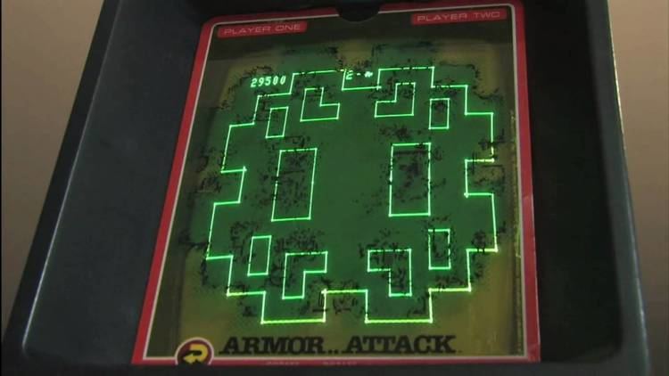 Armor Attack Classic Game Room HD ARMOR ATTACK for Vectrex review YouTube