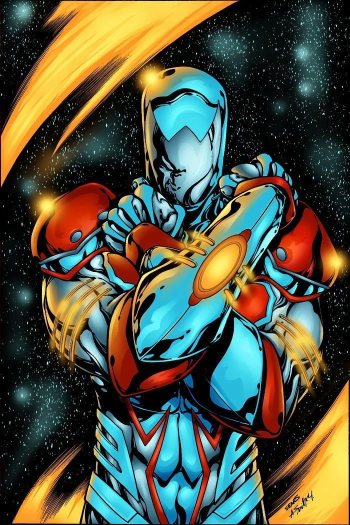 Armor (comics) Power armored characters