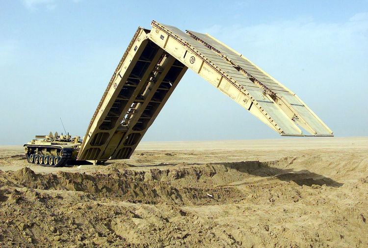 Armoured vehicle-launched bridge