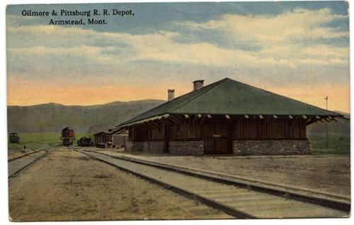 Armstead, Montana NP Depot Images Armstead MT Depot