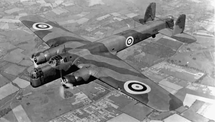 Armstrong Whitworth Whitley GOTHICAIR ARMSTRONG WHITWORTH WHITLEY dropped the first bombs on