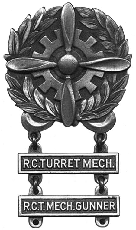 Army Air Force Technician Badge