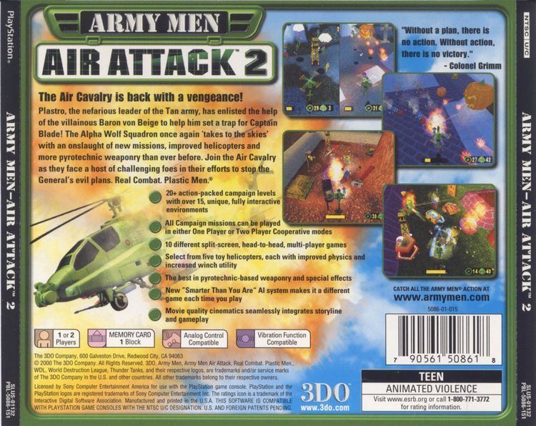 Army Men: Air Attack 2 Army Men Air Attack 2 U ISO lt PSX ISOs Emuparadise