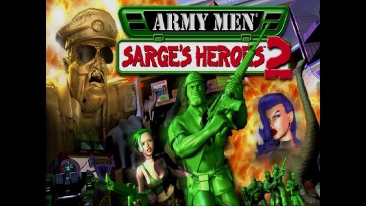 Army Men: Sarge's Heroes 2 Playstation 2 Gameplays Army Men Sarge39s Heroes 2 YouTube