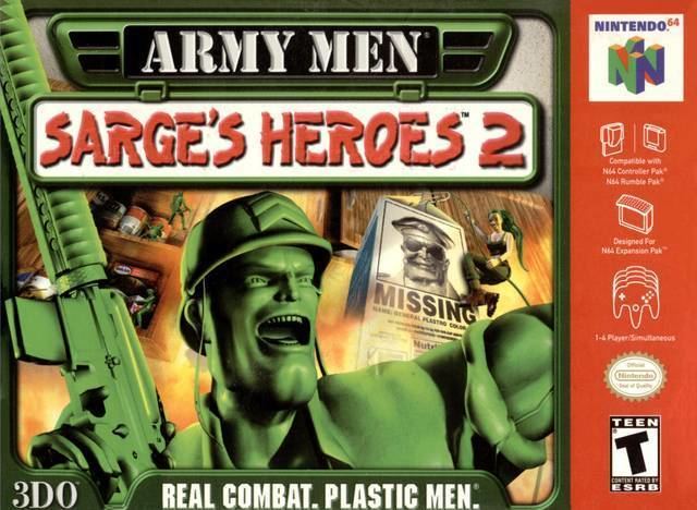 Army Men: Sarge's Heroes 2 Army Men Sarge39s Heroes 2 USA ROM lt N64 ROMs Emuparadise