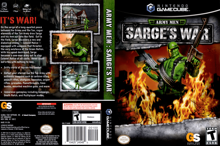 Army Men: Sarge's War GAME5H Army Men Sarges War