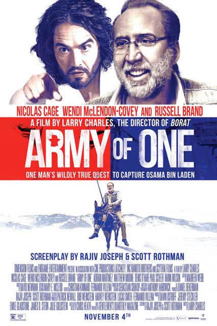 Army of One (2016 film) t2gstaticcomimagesqtbnANd9GcTpUdgJR9dTuia3ye