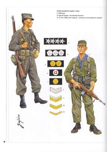 Army of the Republic of Vietnam MenatArms 458 Army of the Republic of Vietnam 195575 by Gordon