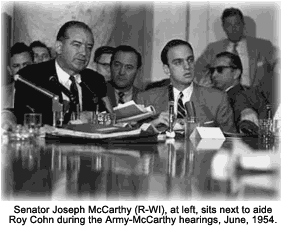 Army–McCarthy hearings wwwohwycomhistory20picturesmccarcohngif