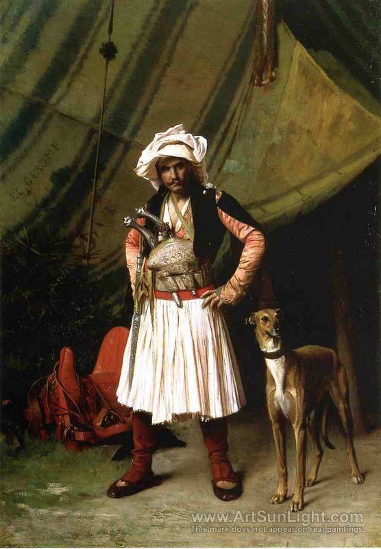 Arnaut Arnaut from Cairo 1867 JeanLeon Gerome oil painting reproduction