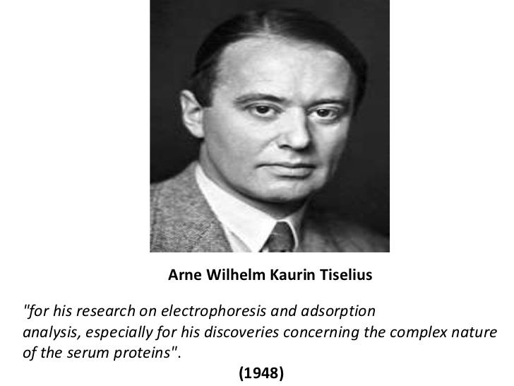 Arne Tiselius Chemistry scientists ppt