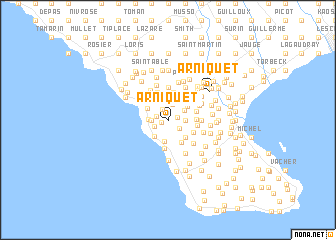 Arniquet Arniquet Haiti map nonanet
