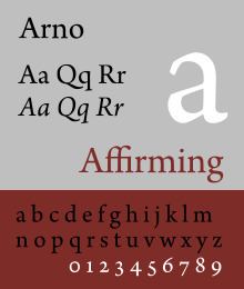 Arno (typeface) httpsuploadwikimediaorgwikipediacommonsthu