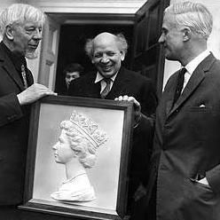 Arnold Machin Arnold Machin obit sculptor coin and stamp designer