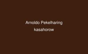 Arnoldo Pekelharing Arnoldo Pekelharing Igbo kasahorow