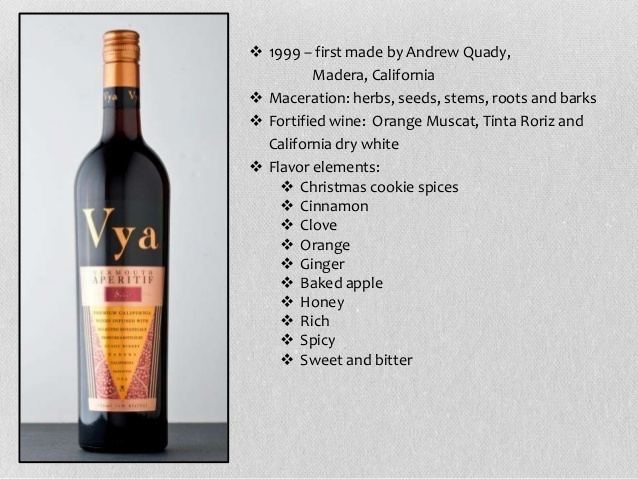 Aromatised wine Andrew Quady INFUSE ME BABY AROMATIZED WINES AND AMARI